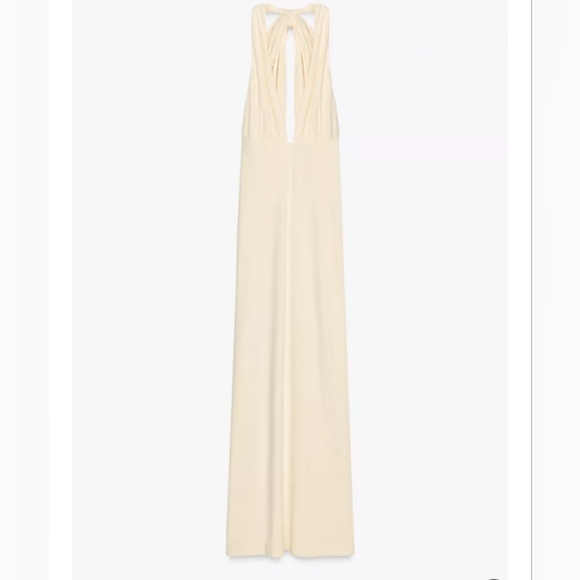 Zara Long Halter Dress - Picture 5 of 7